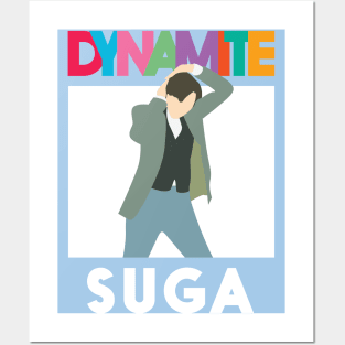 BTS DYNAMITE SUGA Posters and Art